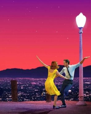 La La Land Movie paint by numbers