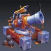 Lava Cannon Paint by numbers