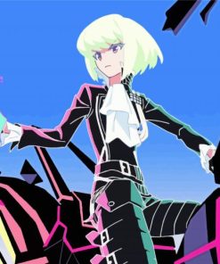 lio Fotia promare character paint by number