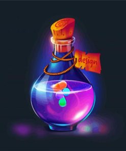 magical Potion paint by number