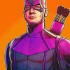 Marvel Classic Hawkeye Paint by number