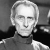 Black And White Peter Cushing paint by number