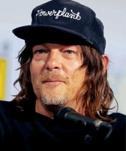norman mark reedus paint by numbers