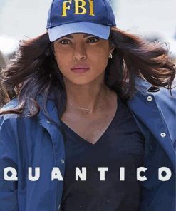quantico movie character paint by number