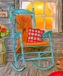 Rocking Chair paint by numbers