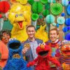 Sesame Street Team paint by numbers