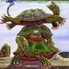 Snapping Turtles paint by numbers