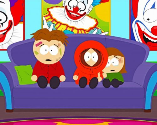 south park Kenny McCormick siblings paint by number