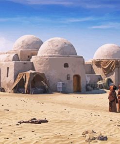 star wars tatooine paint by number