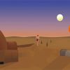 star wars tatooine planet paint by numbers