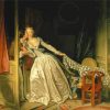 Stolen Kiss by Fragonard paint by number