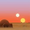 tatooine star wars paint by numbers