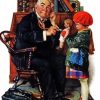 The Doll By Norman Rockwell paint by numbers