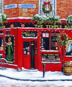 The Temple Bar By Marilyn Dunlap paint by numbers