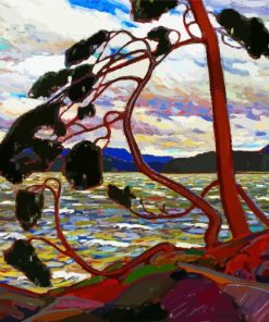 the west wind Tom Thomson paint by numbers