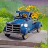 Truck And Flowers
