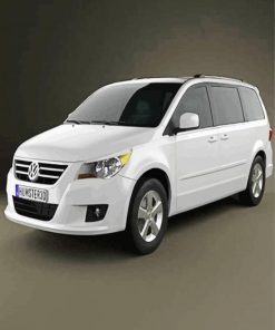 white Routan paint by number