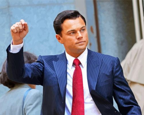 wolf of wall street leonardo paint by number