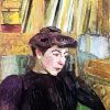 Woman With Black Eyebrows Vuillard Art Paint by numbers