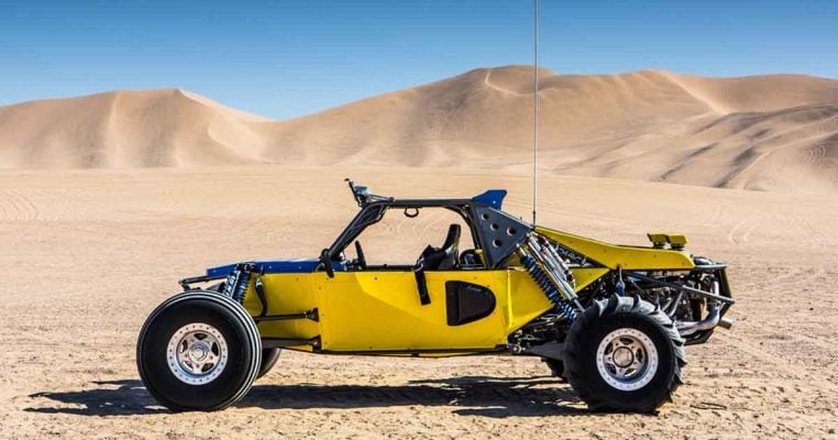 Yellow Dune Buggy paint by numbers