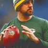 Aaron Rodgers Player paint by numbers