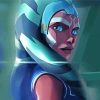 Ahsoka paint by numbers