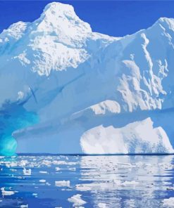 Antarctica Iceberg Paint by numbers