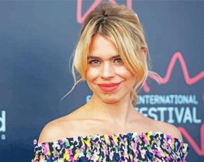 Billie Piper paint by numbers