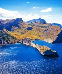 Cala Estremer Pollensa paint by numbers