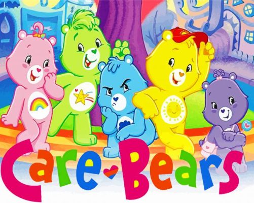 Care Bears Adventure Paint By Numbers - Numeral Paint Kit