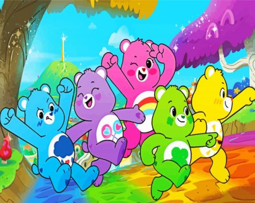 Care Bears Paint By Numbers - Numeral Paint Kit