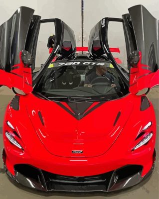 DDE 720 GTR paint by numbers