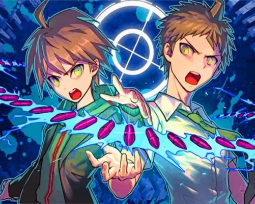 Danganronpa Anime Character Paint by numbers 