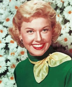 Doris Day paint by numbers