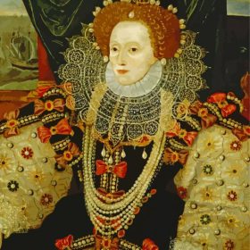 Elizabethan Era Queen - Paint By Number - Numeral Paint