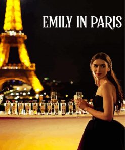 Emily In Paris paint by numbers