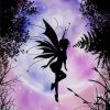 Cute Fairy Silhouette paint by numbers