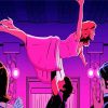 Illustration Dirty Dancing paint by numbers