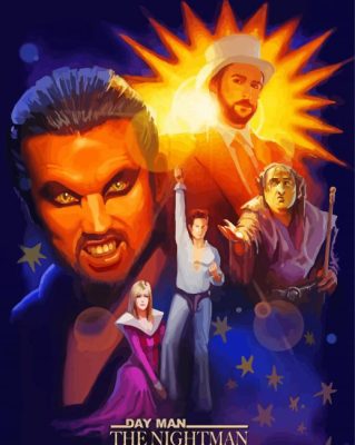 Its Always Sunny in Philadelphia The Nightman Cometh paint by number