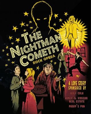 Its Always Sunny in Philadelphia The Nightman Cometh poster paint by numbers