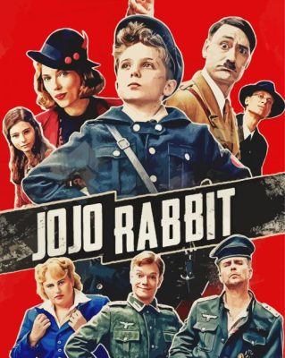 Jojo Rabbit Illustration paint by numbers