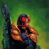 Judge Dredd Hero paint by numbers