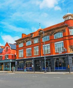 Liverpool City Centre paint by numbers