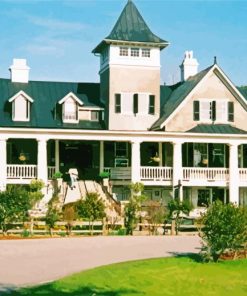 Magnolia Plantation And Gardens Charleston Paint by numbers