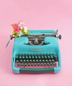 Manual Typewriter paint by numbers