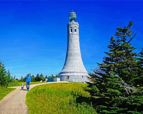 Mt Greylock paint by numbers