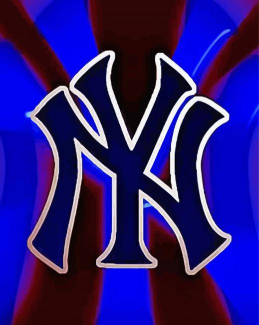 Ny Yankees Paint By Numbers - Numeral Paint Kit