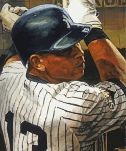 Ny Yankees Player Paint by numbers