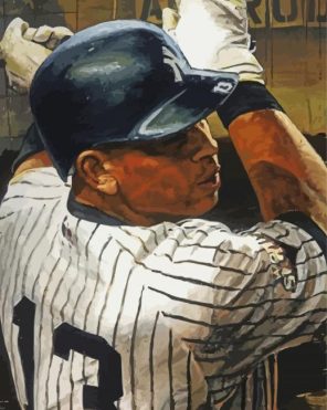 Ny Yankees Player Paint by numbers