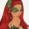 Poison Ivy paint by numbers